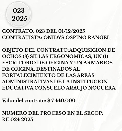 SECOP: RE 024 2025