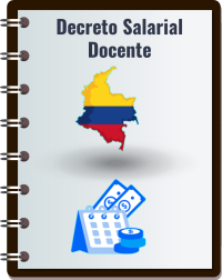 Decreto Salarial Docente. Dirige a la página de la función pública, donde están publicados los salarios de los docentes contratados por el estado Colombiano